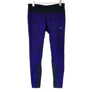 Nike Dri-Fit Epic Run Tight Fit Reflective Leggings Womens Small Athleisure